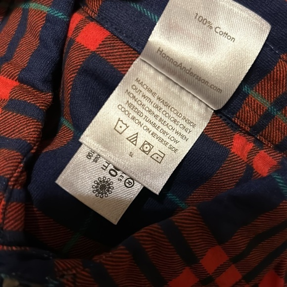 Hanna Andersson button down shirt Size 8 - Picture 7 of 7